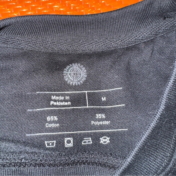 Perspective Black White Sweater Sweatshirt Men Size Medium - Picture 3 of 3